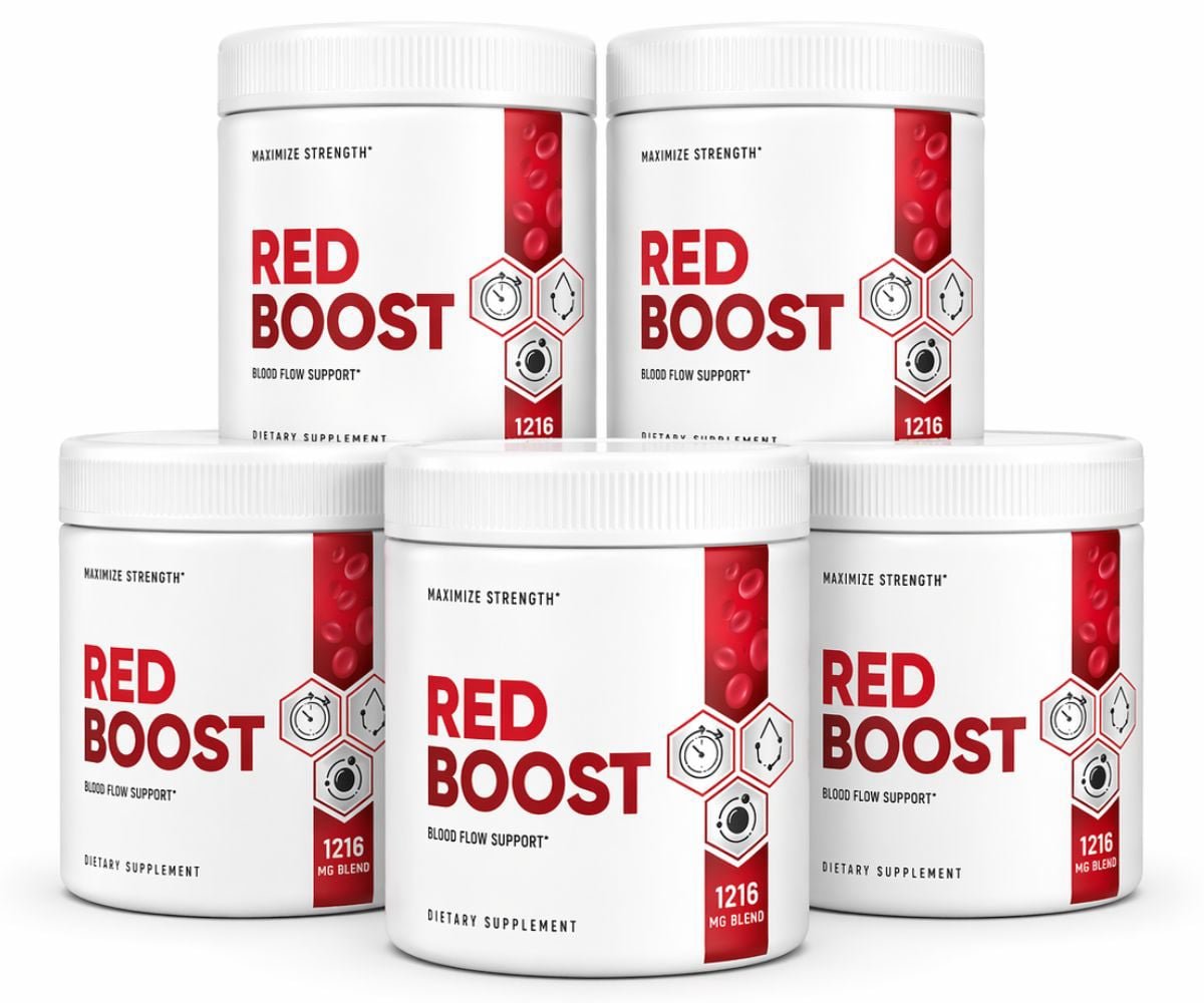 Red Boost Powder 5 Bottles